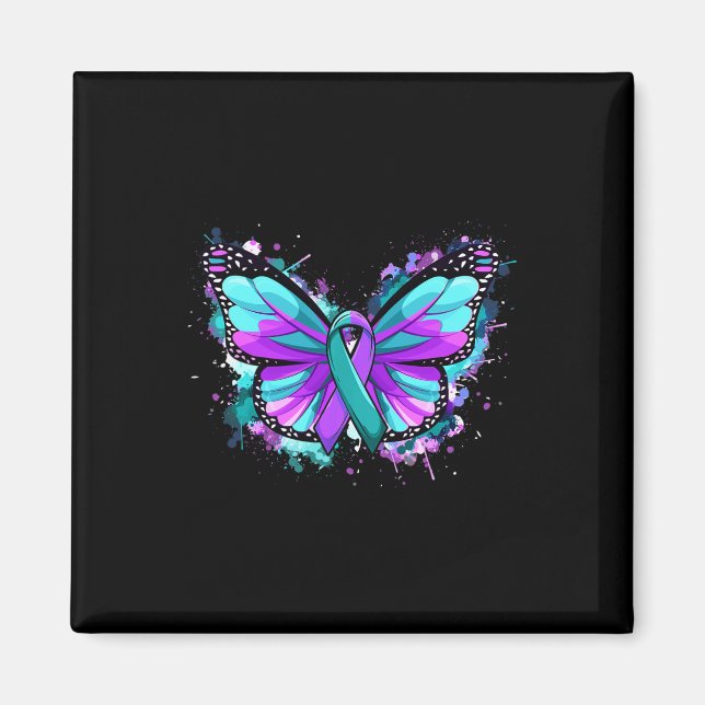 Imán Concienciación sobre la prevención del suicidio Ci (Frente)