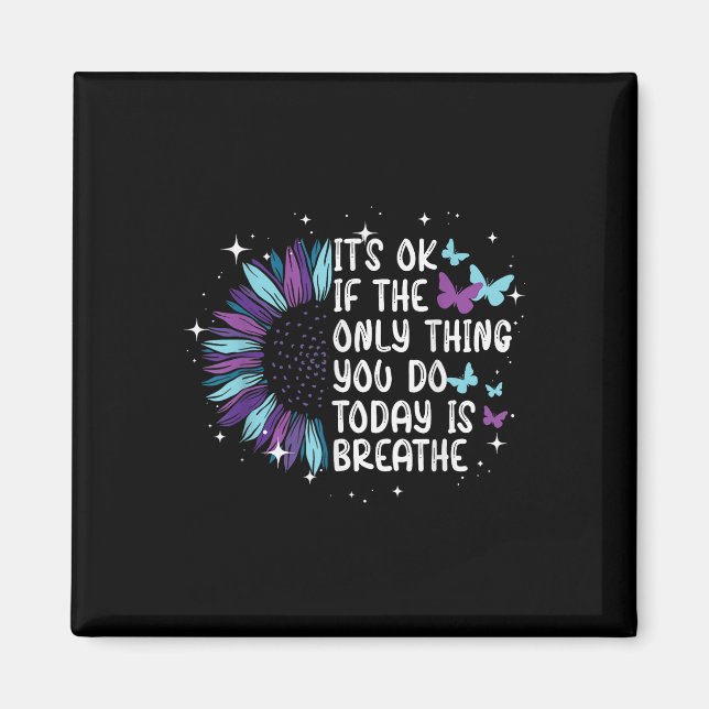 Imán Concienciación sobre la prevención del suicidio Mo (Frente)