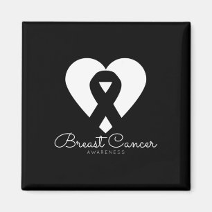 Imán Concientización sobre el cáncer de mama - Día Mund