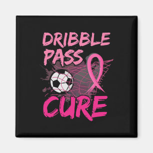Imán Concientización sobre el cáncer de mama Fútbol Ros