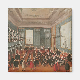 Imán Concierto dado por los chicas del hospital