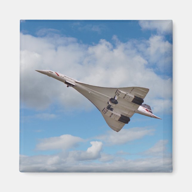 Imán Concorde supersónico G-BOAB (Frente)