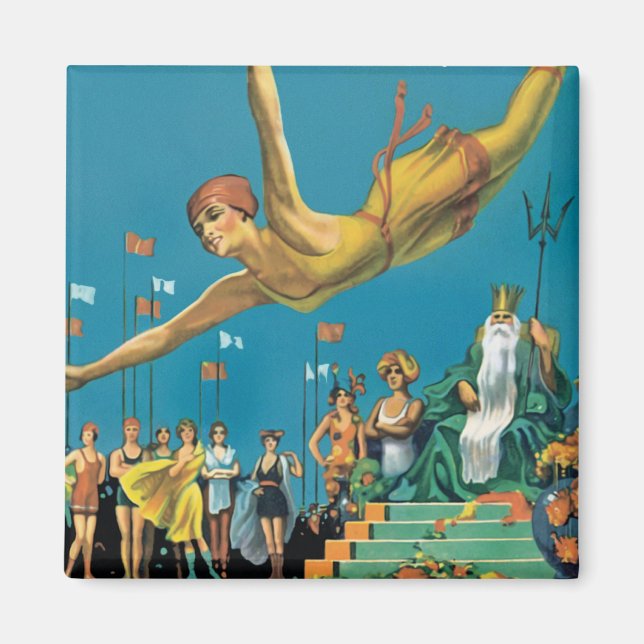 Imán Concurso de la Ciudad Atlántica (Frente)