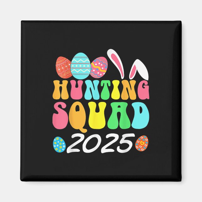 Imán Concurso familiar de caza de huevos 2025 (Frente)