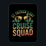 Imán Concurso familiar divertido de la squad de crucero<br><div class="desc">Concordancia divertida con la familia del crucero St Patrick's Day</div>