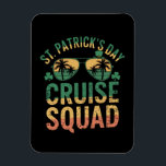 Imán Concurso familiar divertido de la squad de crucero<br><div class="desc">Concordancia divertida con la familia del crucero St Patrick's Day</div>