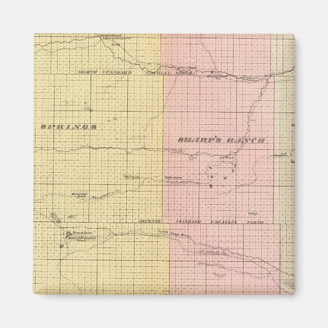 Imán Condado de Cherry, Nebraska (Frente)