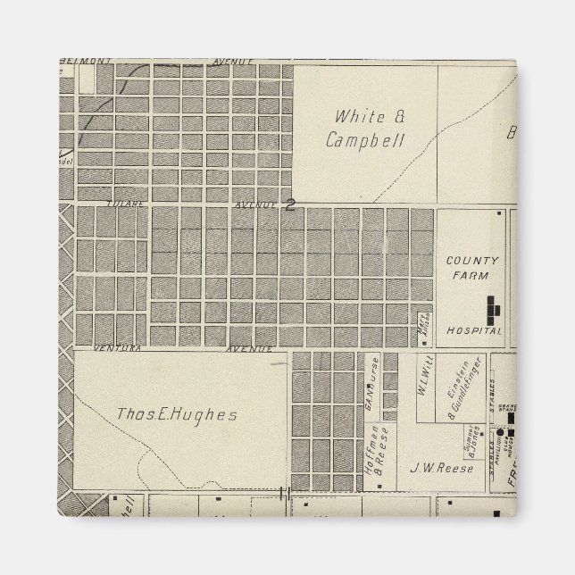 Imán Condado de Fresno, California 18 (Frente)