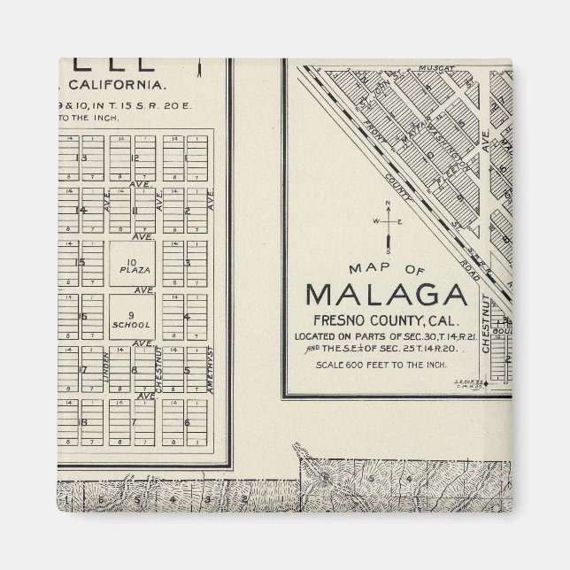 Imán Condado de Fresno, California 22 (Frente)