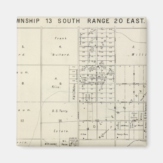 Imán Condado de Fresno, California 34 (Frente)