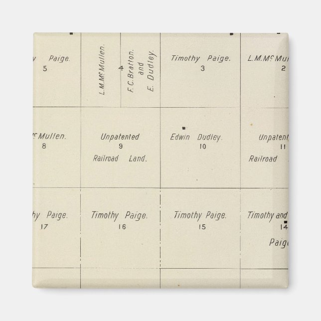 Imán Condado de Fresno, California 4 (Frente)