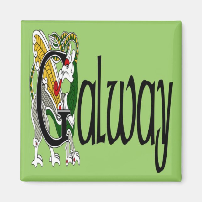 Imán Condado de Galway Magnet (Frente)