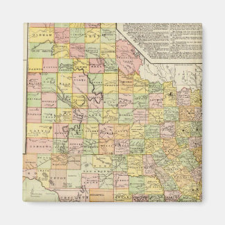 Imán Condado de Gran Escala y Mapa Ferroviario de Texas