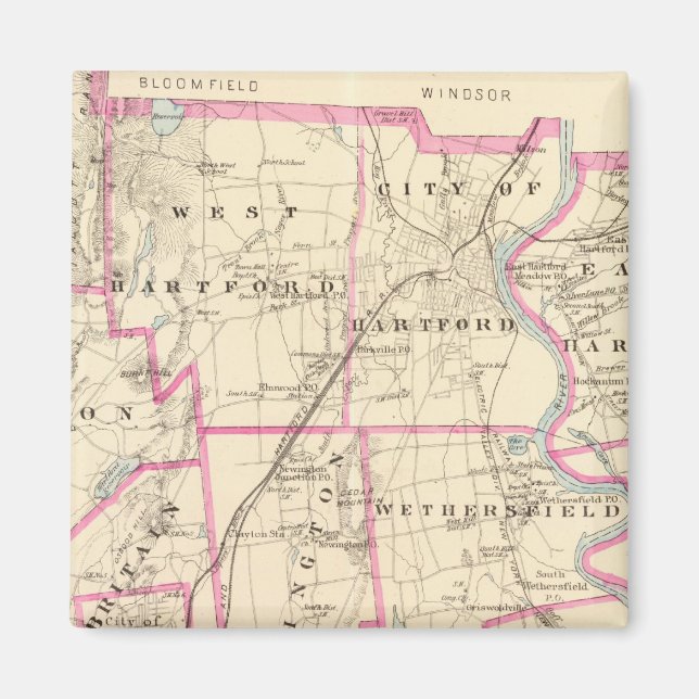 Imán Condado de Hartford (Frente)