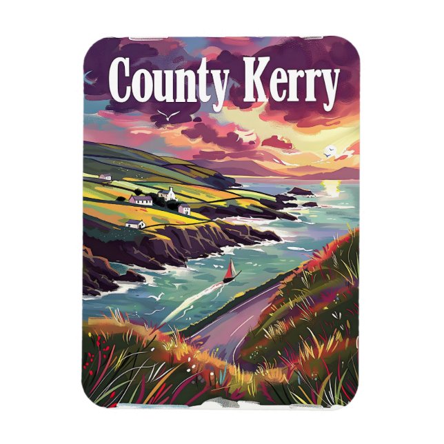 Imán Condado de Kerry Ireland (Vertical)