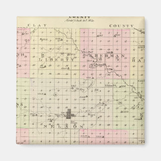 Imán Condado de Nuckolls, Nebraska