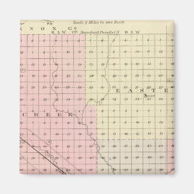 Imán Condado de Pierce, Nebraska (Frente)