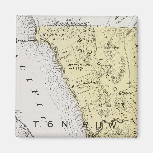 Imán condado de Sonoma, California 14 (Frente)