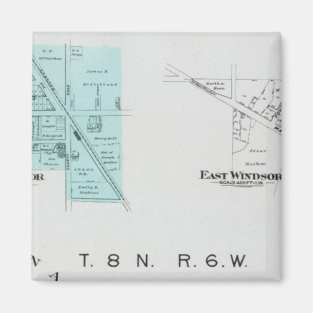 Imán Condado de Sonoma, California 2 (Frente)