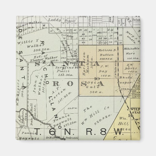 Imán Condado de Sonoma, California 22 (Frente)