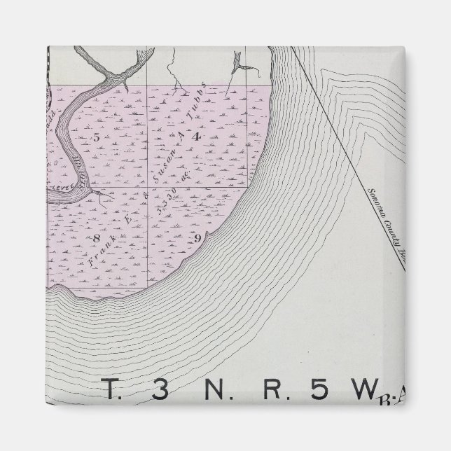 Imán Condado de Sonoma, California 24 (Frente)