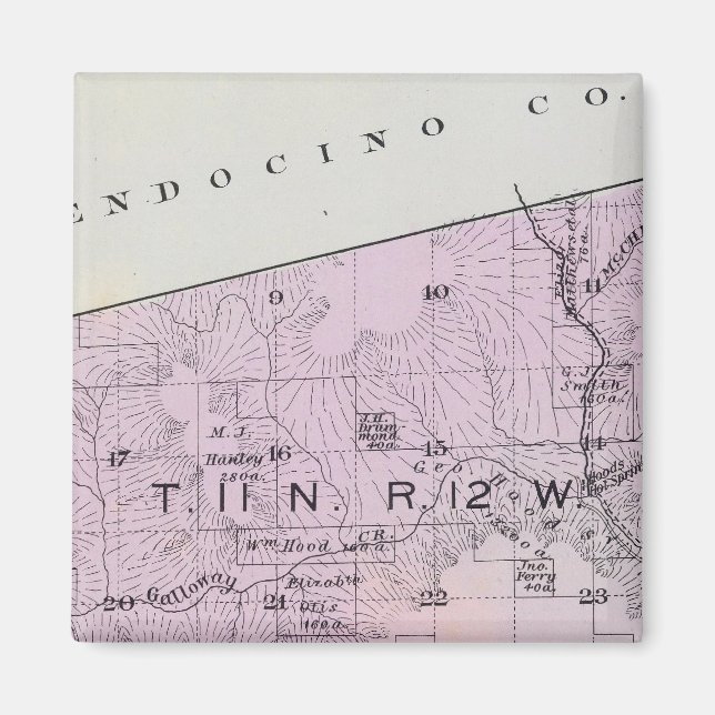 Imán Condado de Sonoma, California 24 (Frente)
