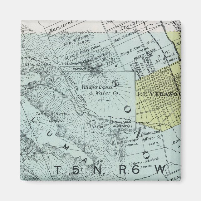 Imán Condado de Sonoma, California 26 (Frente)