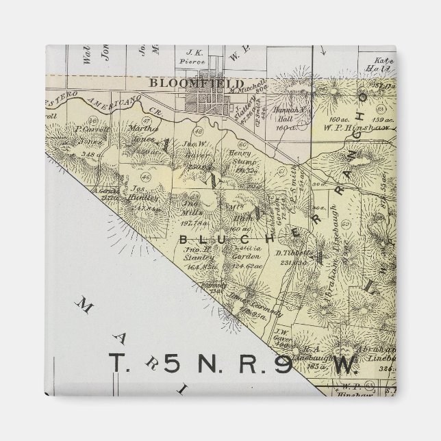 Imán Condado de Sonoma, California 3 (Frente)