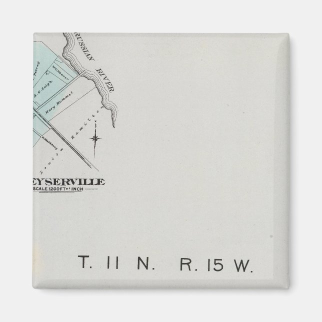 Imán Condado de Sonoma, California 3 (Frente)