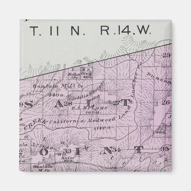 Imán Condado de Sonoma, California 36 (Frente)