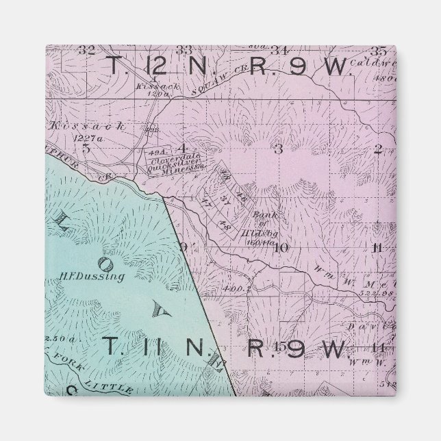 Imán Condado de Sonoma, California 6 (Frente)