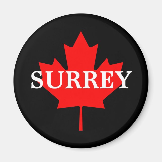 Imán condado de Surrey (Frente)
