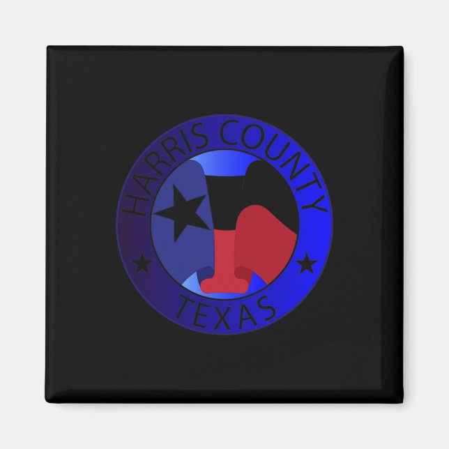 Imán Condado de Texas Kamala Harris 2024 Anti Trum (Frente)