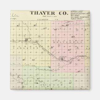 Imán Condado de Thayer, Nebraska