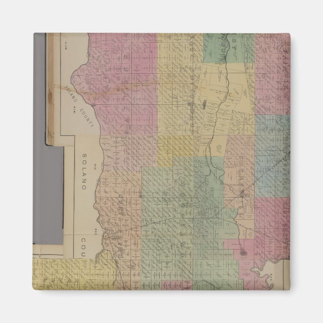 Imán Condado de Yolo (Frente)