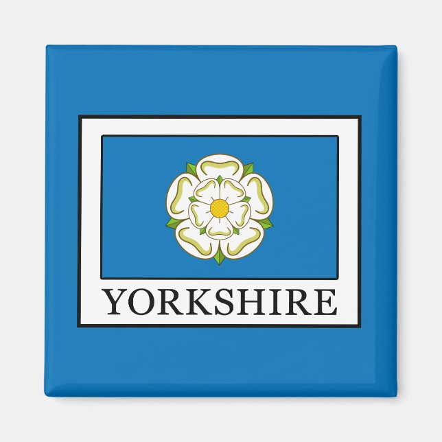 Imán Condado de Yorkshire Inglaterra (Frente)
