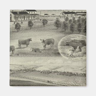 Imán Condados de Berry Ranch, Chase y Morris, Kansas