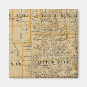 Imán Condados de Clay, Wilkin, Becker, Minnesota