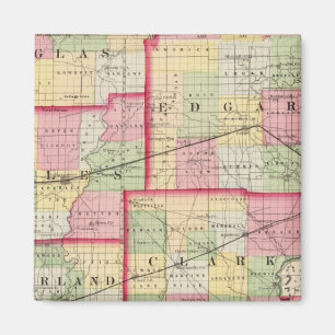 Imán Condados de Douglas, Edgar, Coles, Cumberland, Cla