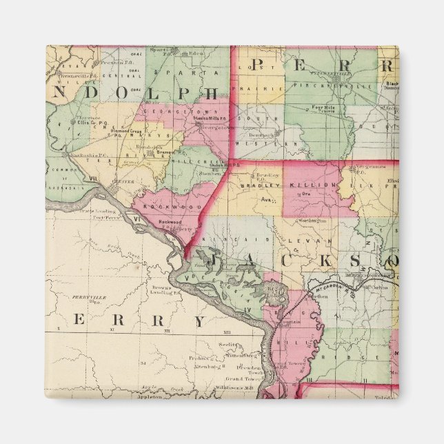 Imán Condados de Randolph, Perry y Jackson (Frente)