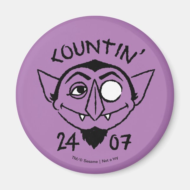 Imán Conde von Count Skate Logo - Contando 24/7 (Frente)