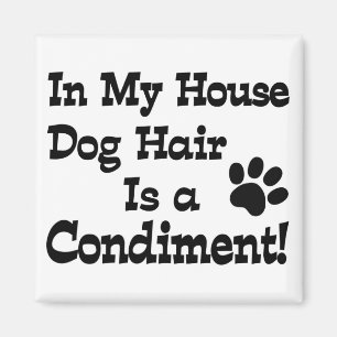 Imán Condimento de pelo de perro