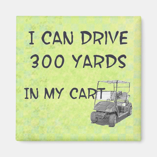 Imán Conducción de golf (Frente)