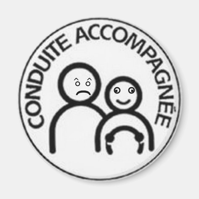 Imán conducta acompañada (Frente)