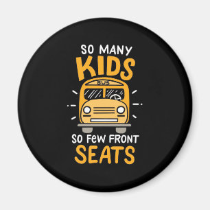 Imán Conductor De Autobuses Tantos Niños