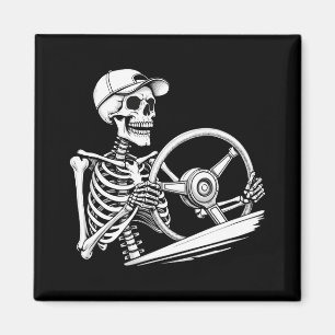 Imán Conductor de camión Skeleton - Camión grande diver