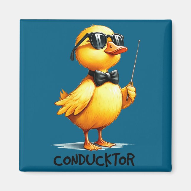 Imán Conductor, Funny Duck Quote  (Frente)