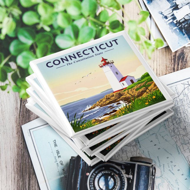 Imán Conecticut de vintage (Subido por el creador)