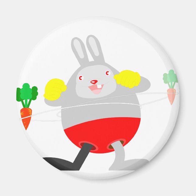 Imán conejito (Frente)