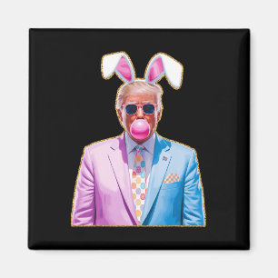 Imán Conejito de Pascua de Trump lindo republicano Jesú